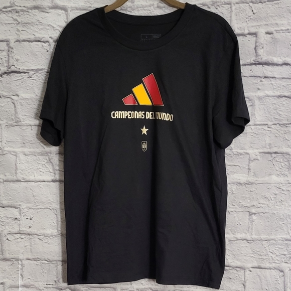 Adidas SPAIN WWC 2023 Winners Tee - Picture 1 of 10